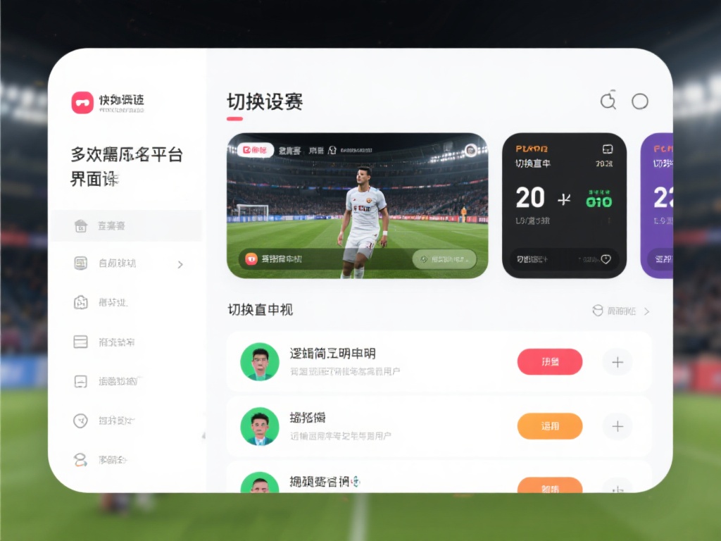 除此之外，平台的界面设计也值得一提。不论是查找赛事
