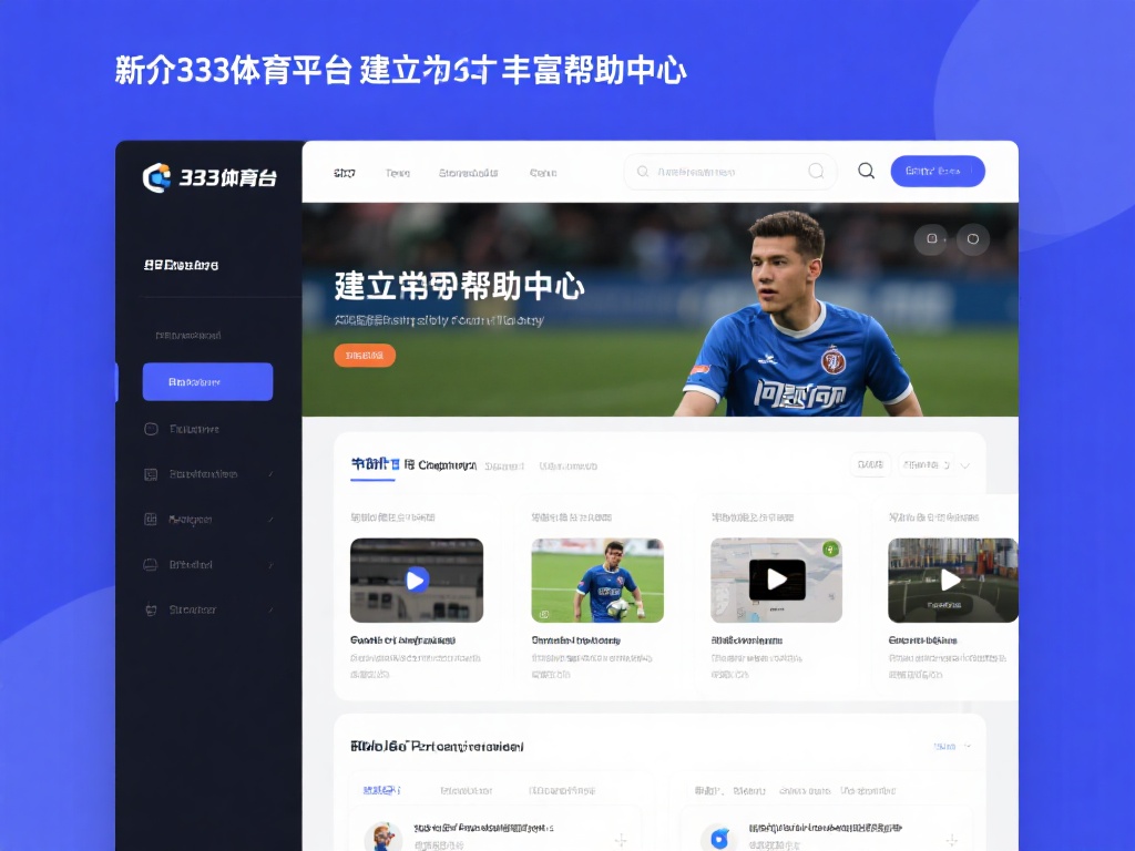 详尽解析333体育平台APP登录体验及用户支持服务 此外,333体育平台还建立了一个丰富的帮助中心。用